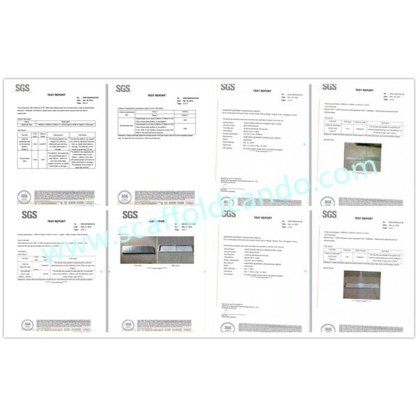Scaffolding pre-galvanized steel plank steel working platform metal boards 1.0mL,1.5mL,2.0mL,3.0mL,4.0mL  good quality