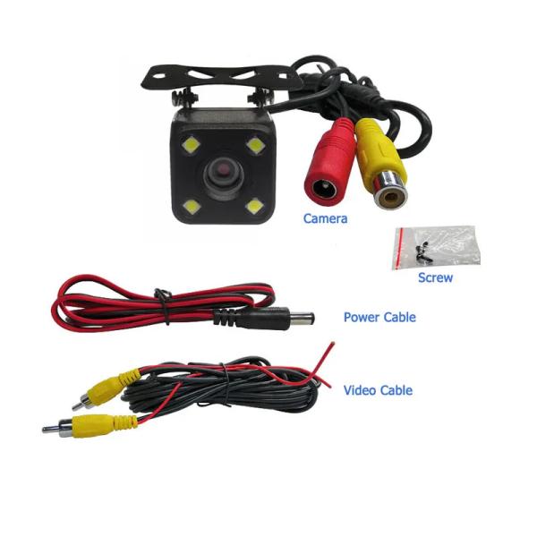 Gravador de grande ângulo DVR câmera inversa HD visão noturna DVR de vídeo de carro ADAS