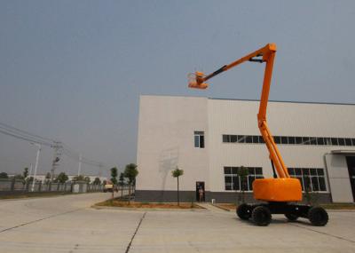 2 Wheel Drive Hydraulic Boom Lift 19.7M Working Height 360° continuous Turntable Swing