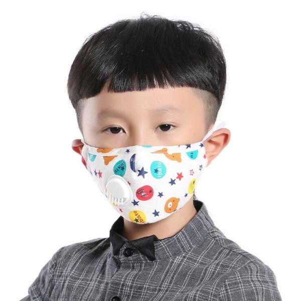 Anti Fog Childrens Face Masks Good Air Permeability With Breathing Valve