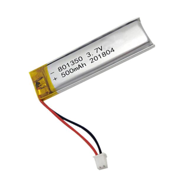 Батарея 3.7V 500mAh 801350 перезаряжаемые Lipo для медицинской службы