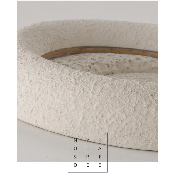 kids room decorative lighting fixture cream breeze Minimalist Wabi Sabi moon ceiling light(WH-MA-302)