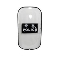 Escudo PC Antimotim Escudo de Policarbonato Transparente Equipamento de Proteção de Segurança