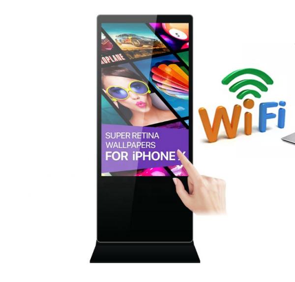 Indoor Floor Standing Interactive Touch Screen Kiosk LCD Digital Signage Totem