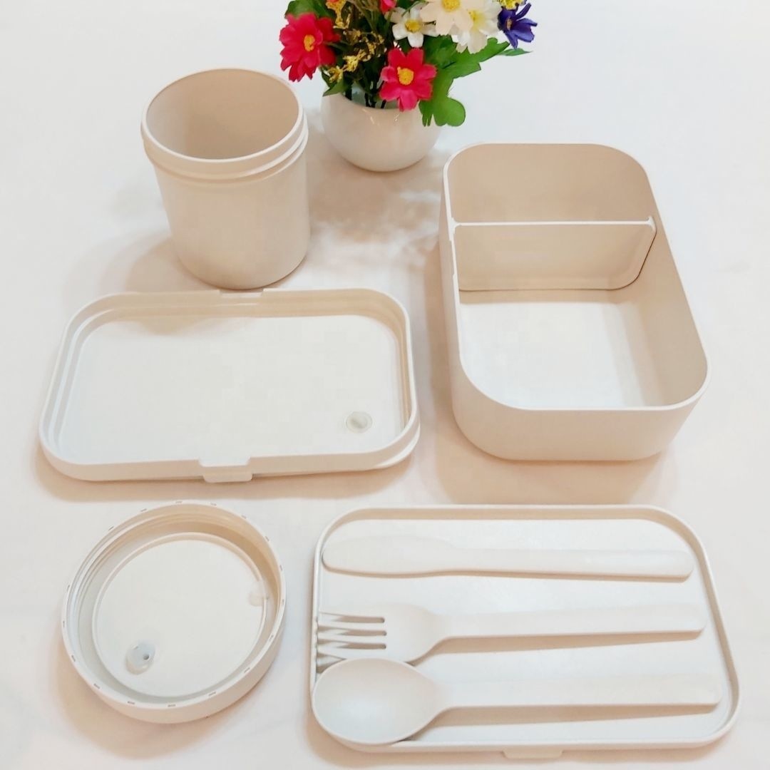 480ml Microwave Safe Soup Cup for Kids Made of Bamboo Fiber BPA Free and Eco-friendly
