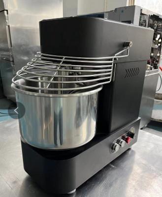 220v Commercial Spiral Dough Mixer Stand 5 kg Dough Kneading Machine Black