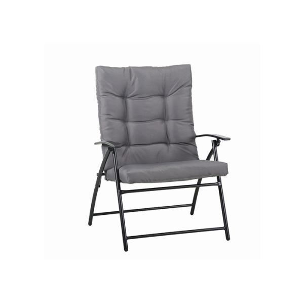 Easy Carry Steel Folding Padded Chair PVC Coated Indoor