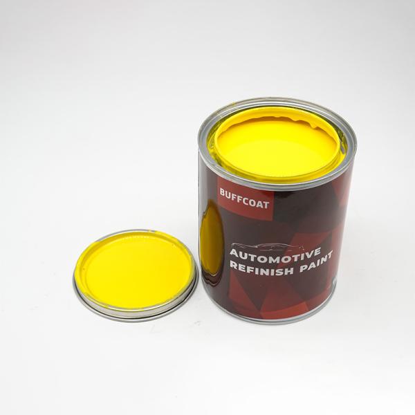 Pintura de carro amarelo claro 1k Coat de carro Pintura de carro Cuidados de carro Refinagem de carroceria