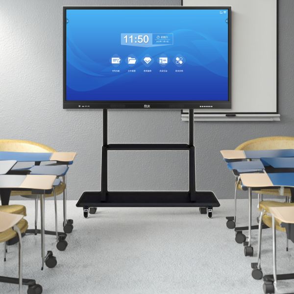 65 75 86 98 Electronic Touch Screen Flat Panel Display Smart Board Interactive Whiteboard for Schools and Meetings