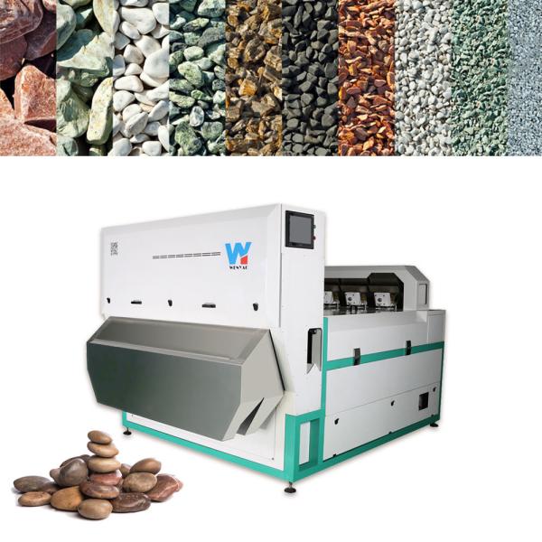 High Efficiency Automatic Mineral Sorting Machine For Quartz Stone 1000kg/H