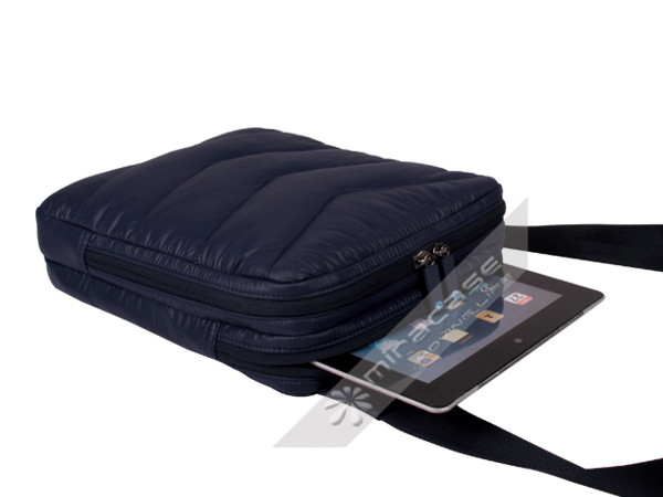 Stylish nylon 11” messenger bag for new iPad & other tablet & netbook MA-067