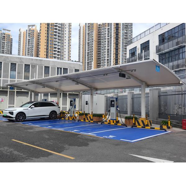 Полевая установка зарядной станции для электромобилей Коробка с 7-дюймовым сенсорным экраном