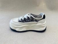 Chinese style embroidery low-top women casual sport lightweight comfortable round head