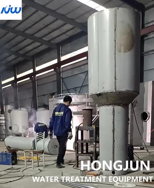 100T Cylindrical River Water Treatment Plant Water Automatic Filter