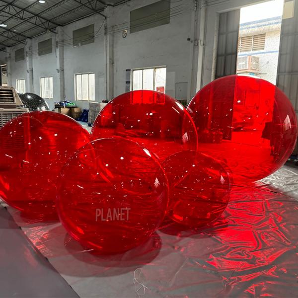 Горячая продажа Гигант воздухонепроницаемый надувный прозрачный воздушный шар надувный PVC водяной шар для декорации вечеринки