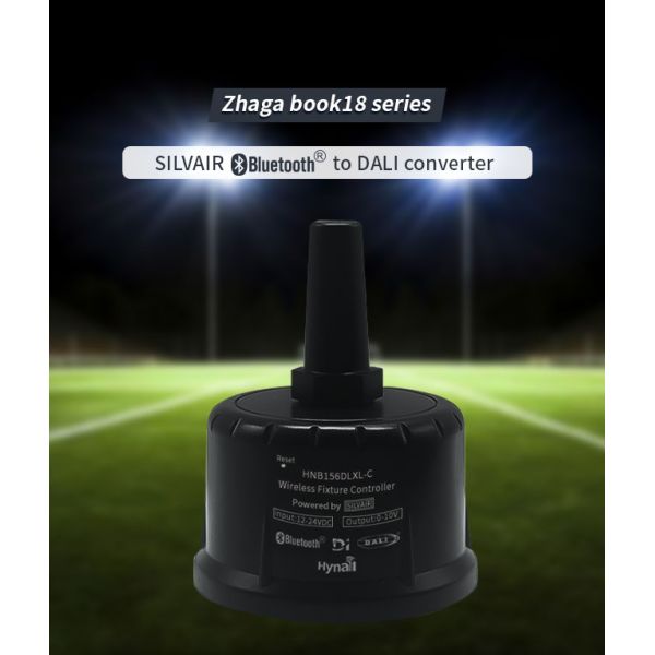 Zhaga Book18 Based SILVAIR Bluetooth Mesh to DALI converter, self-contained 