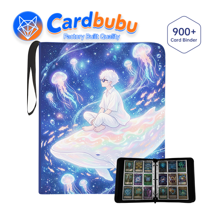 Thermal Printing Trading Card Binder 900 Cards 13.14in Pokemon Storage Book