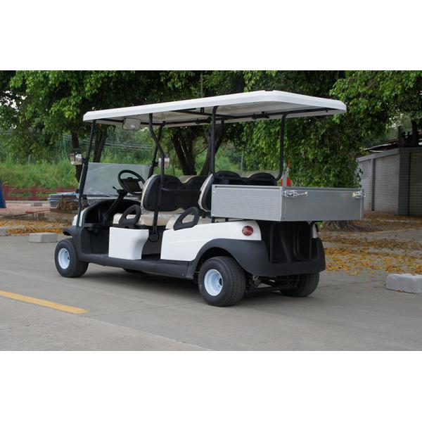 Voiture de golf électrique à 4 places avec petit chargement arrière homologuée CE