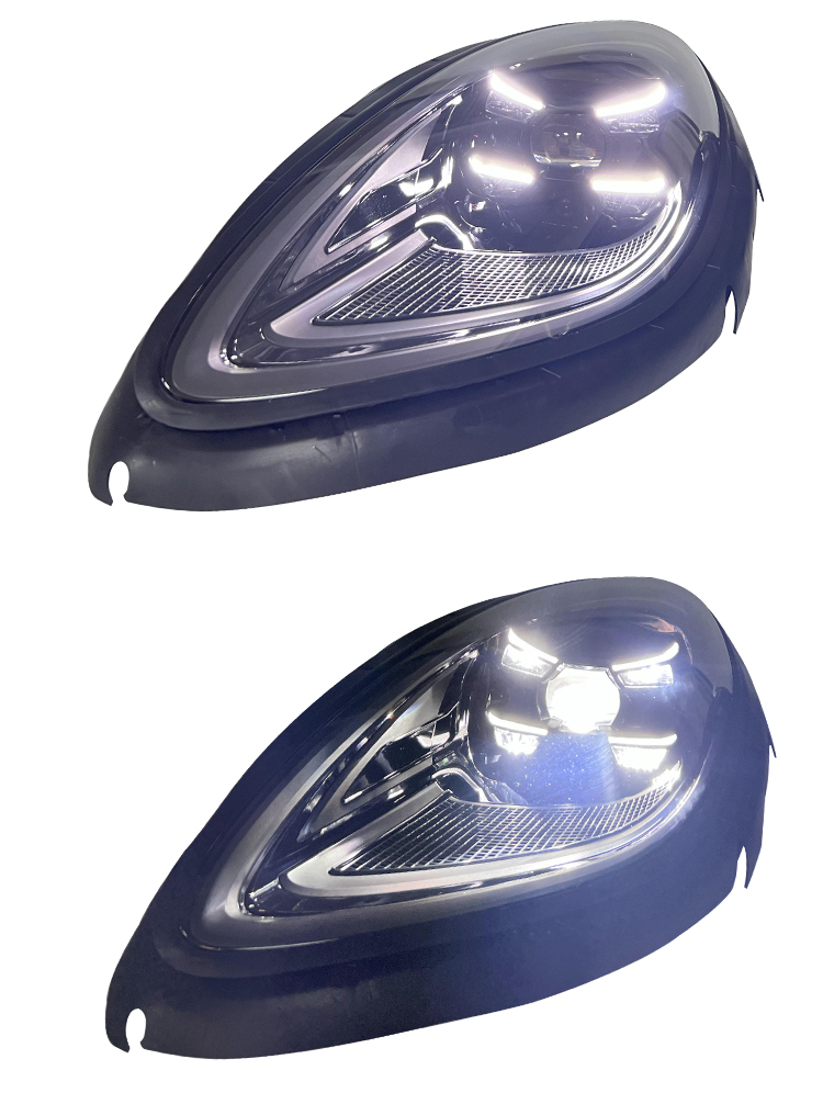 Macan 2014-2020 Durable LED Projector Headlights 12V New Plug and Play Retrofit Upgrade