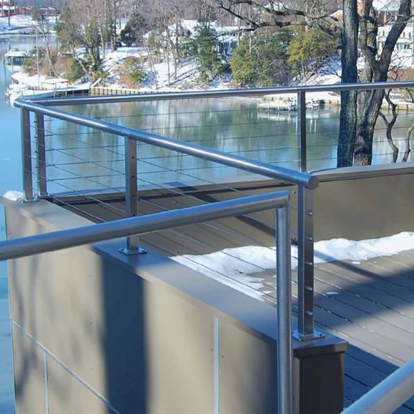 304 6x7 FC câble en acier inoxydable de 2 mm avec une excellente résistance à la corrosion