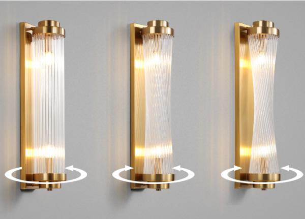 120mm Crystal Wall Light Fixtures