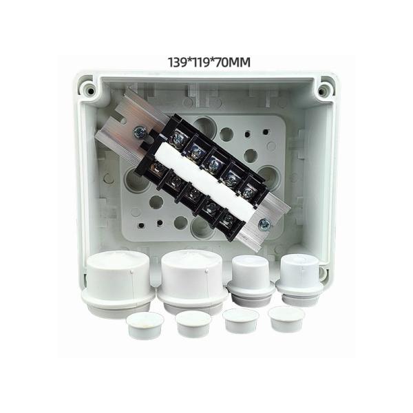 IP67 CCTV Camera Monitor Distribution Waterproof Cable Junction Box with Terminals