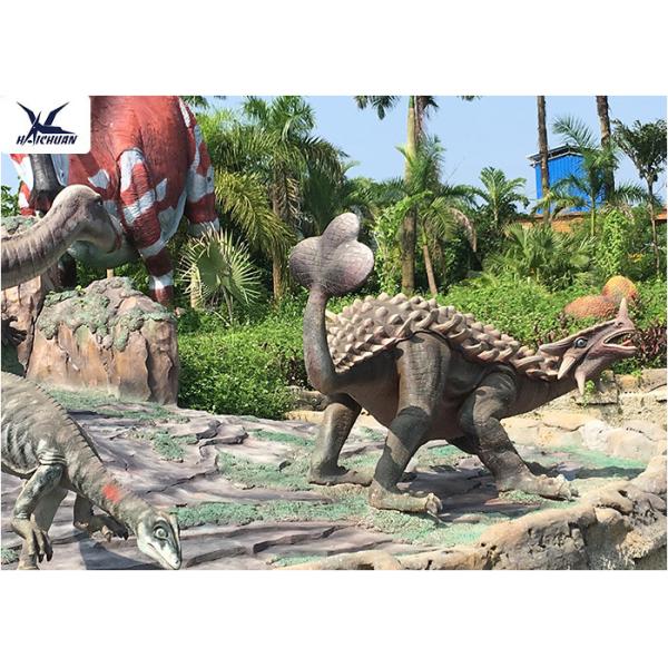 Snow Proof Life Size Fiberglass Statues Replica Dinosaur For Jurassic Dinosaur Park