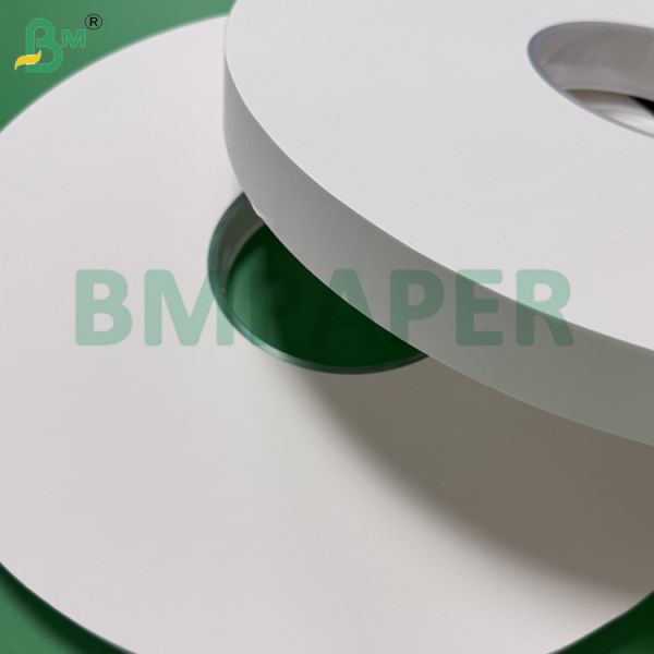 25gsm 28gsm Printable Straw Wrapping Paper Slitting Rolls 29mm x 6000m