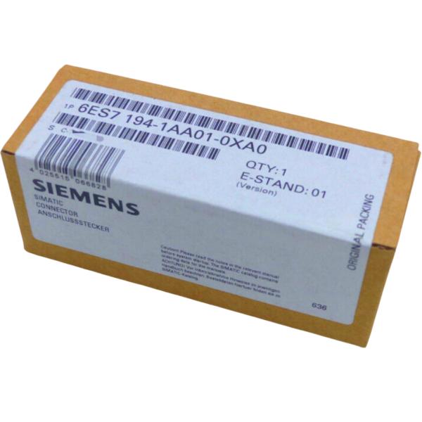 SIEMENS 6ES7194-1AA01-0XA0 SIMATIC IDENT, CONNECTION PLUG IP65 FOR PROFIBUS-DP AND POWER SUPPLIES TO ASM450 METRIC SCREW FASTENING, 3 UNITS/ASM REQUIRED.