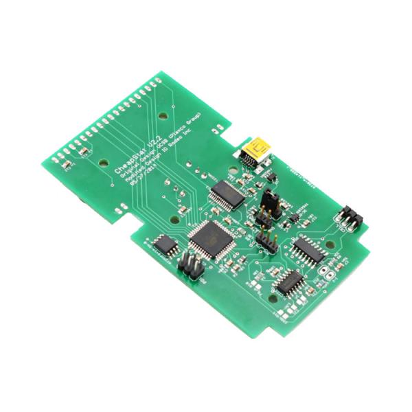 Rigid Fast Turn Black Soldermask PCB 1.55mm Hard Gold Finger 30u 6 Layer