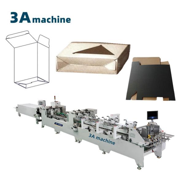 Рабочая скорость 300 м/мин Коробка с двойным замком для малых предприятий