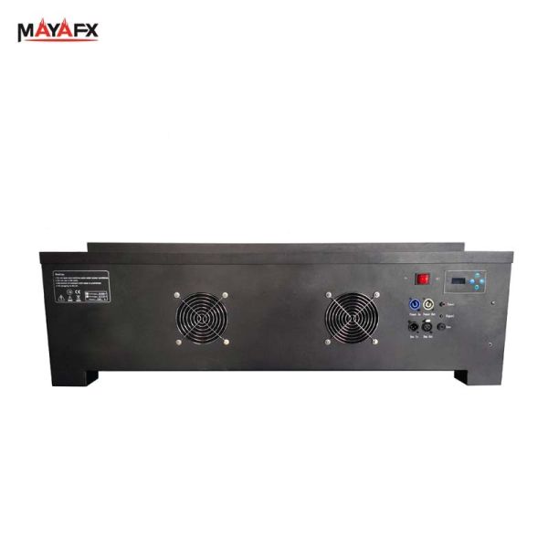 MAYAFX Flame Simulator with DMX512 Control Multi-Color Adjustable Flames and Weather-Resistant Casing for Safe Water Mist Fire Effect