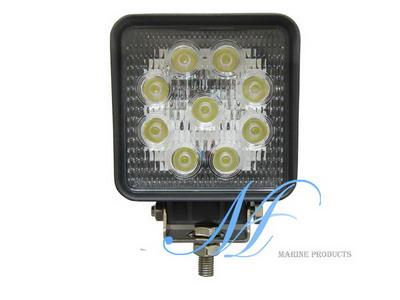 9X3W LED driving light, excavator LED light, boat floodlight, trailer light, car light