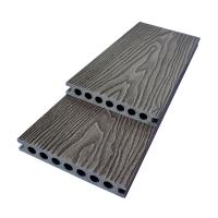 fogo plástico de madeira composto do Decking WPC do pátio 1x6 - retardador para o pontão