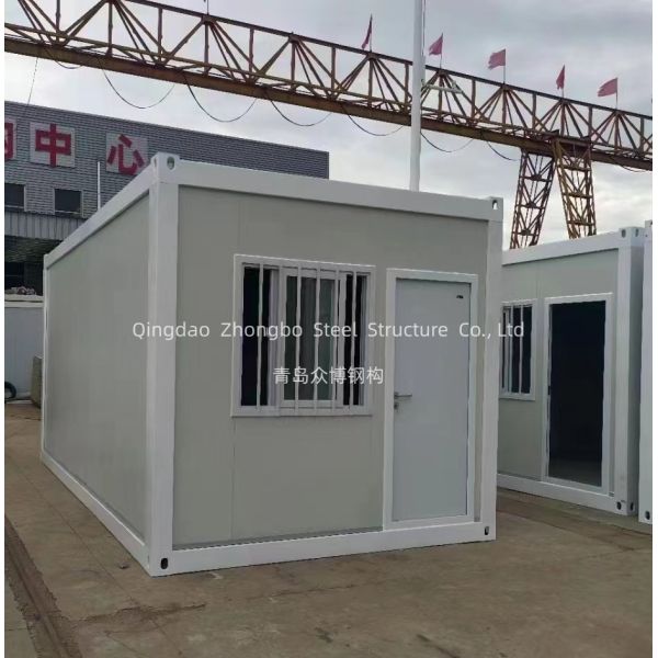 3m X 5.95m X 2.8m Prefab Modular Container Homes Q235 Galvanized Steel EPS Panel