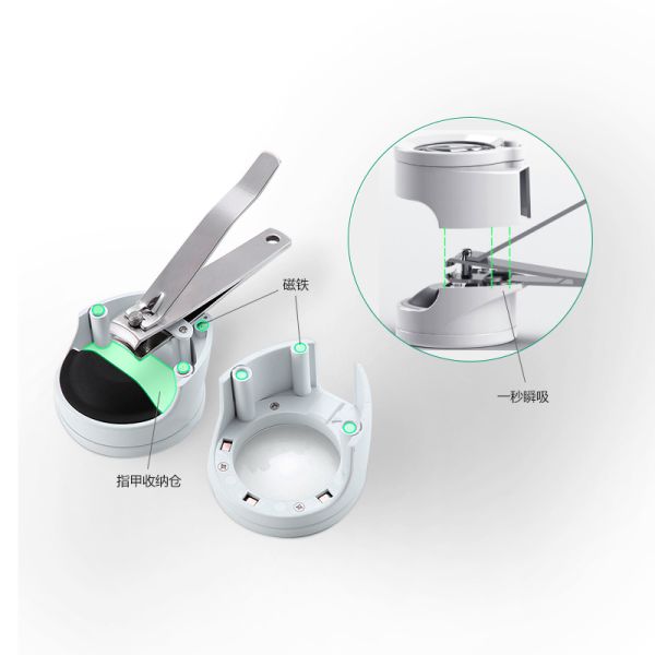 New Design Lighting Magnifying Nail Clipper with Led Light Optical Instruments Magnifying Glass