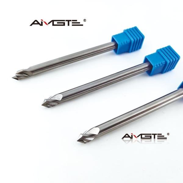 6mm 2枚刃 超硬ロングシャンク面取りカッター リーチエクステンデッド アルミニウム高速CNC加工用 45° 60° 90° 角度オプション