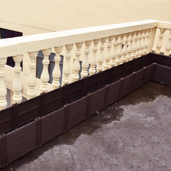 40*40*22cm plastic plant grow box, garden beds DIY planter box for vegetable/flower/herb outdoor backyard, natural