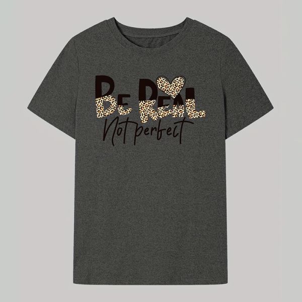 Machine Washable Women T Shirts High Breathability  Cotton Tshirts For Women