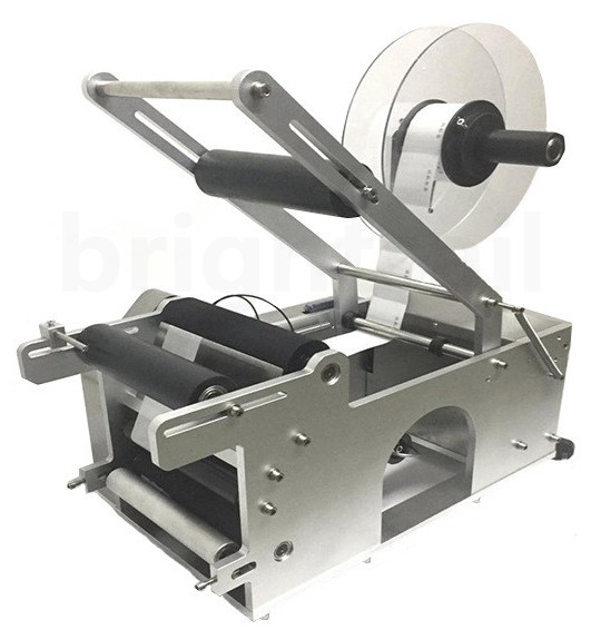 Машина для прикрепления этикеток бутылки 10pcs/Min цилиндра настольная Semi авто