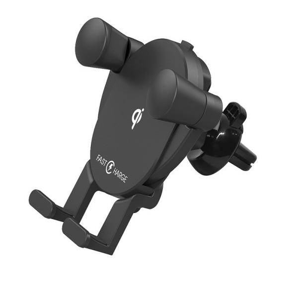 8mm 5W Car Mount Qi Wireless Charger Vent Mount Magnetic Phone Holder ABS