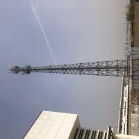 Tour mobile en acier unipolaire galvanisée de cellules de la communication CDMA
