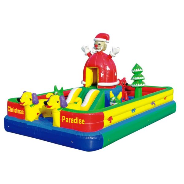 Logo Can Be Printed Inflatable Amusement Park UV Protected Durable Safe Outdoor Entertainment Equipment for Event Rental