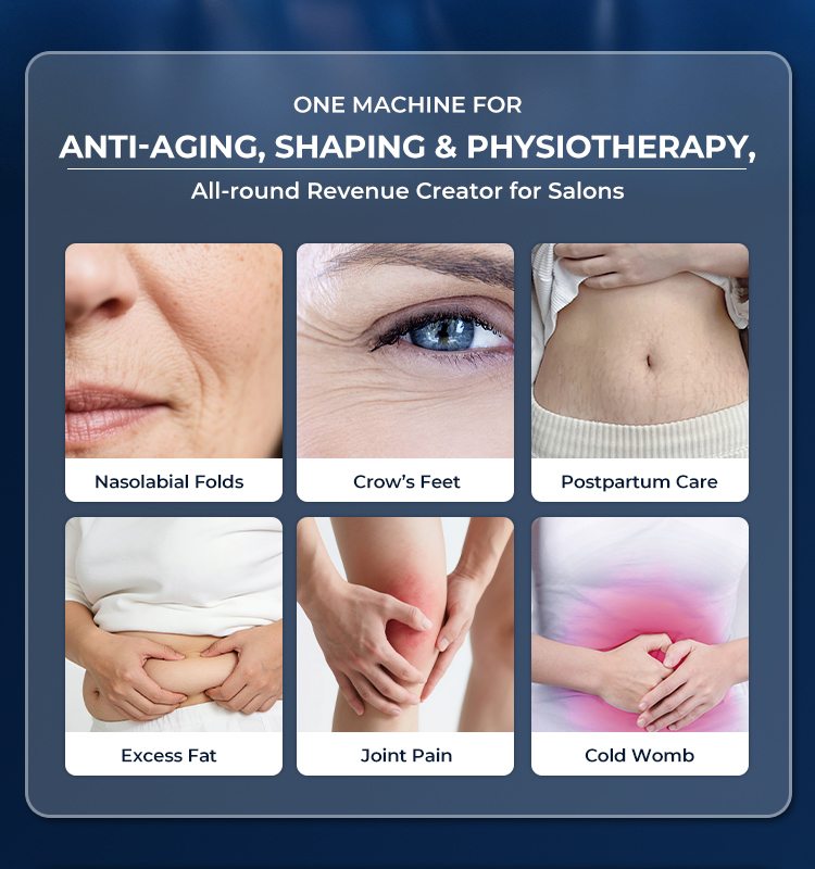 Hazeen448K Deep Heat RF Device For Muscle Relief & Post Op Skin Recovery