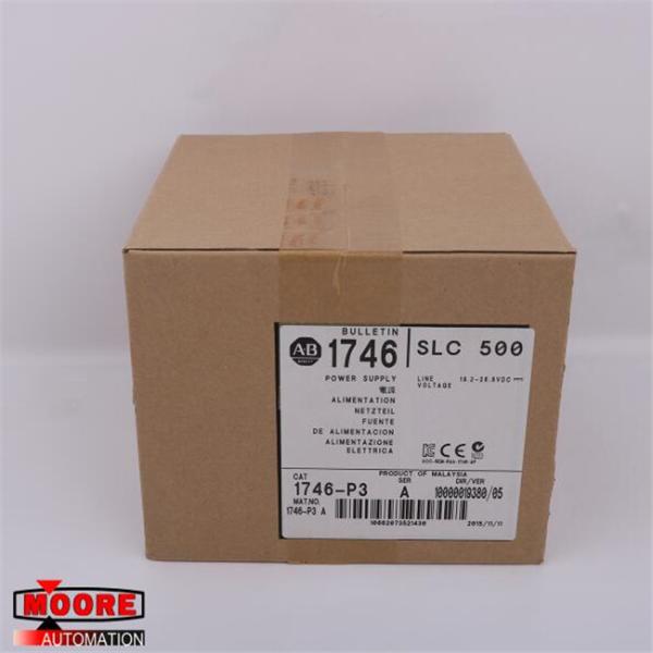 электропитание установки шкафа 1746-P3 1746P3 Ален-Брэдли AB SLC