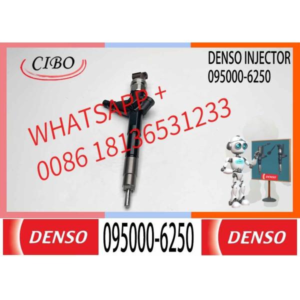 Common Rail Diesel Fuel Injector 16600-EB70D 16600EB70D 095000-6250 For Nissan Navara Engine