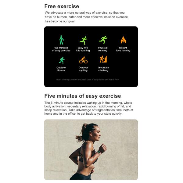 1,78 дозор здорового спорта тарифа сердца дюйма 420*485 ECG Mp3 умный