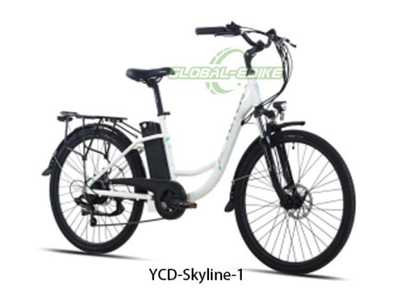 36V 350W Electric City Bicycle Ebike City Bike With LCD Display SUSPENSION FORK