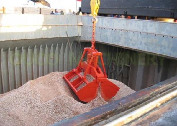 6-15 m3 Wireless Radio Remote Control Clamshell Grab Bucket Suitable For All Cranes