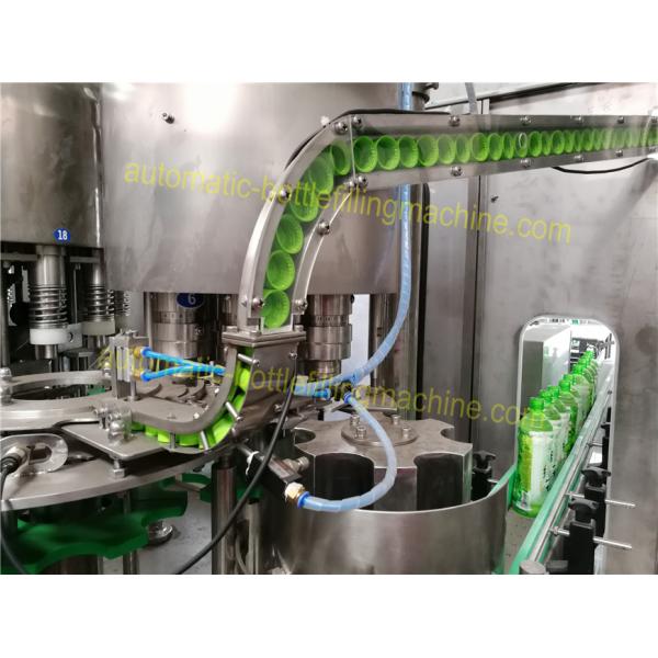 Машина завалки бутылки сока управлением PLC с рециркуляционной системой помытой воды